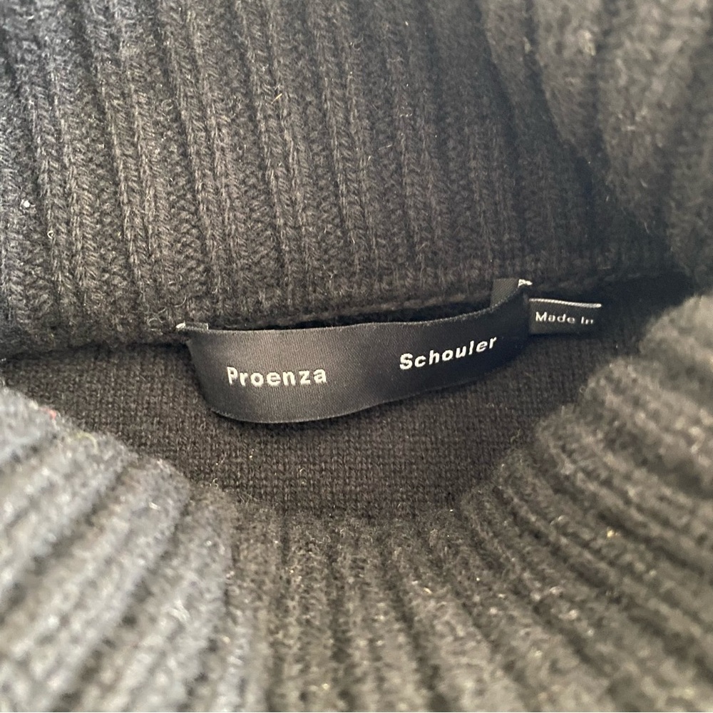 PROENZA SCHOULER Striped wool and cashmere-blend turtleneck sweater - Picture 7 of 12